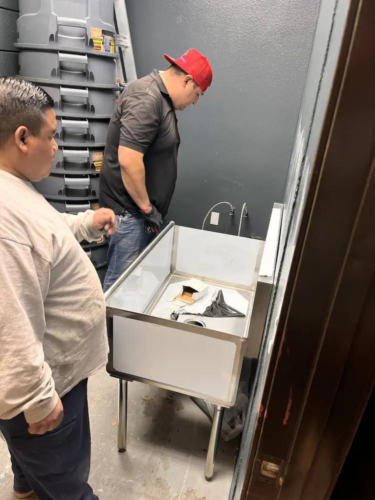 Commercial plumbing and sink installation in Undercliff Junction
